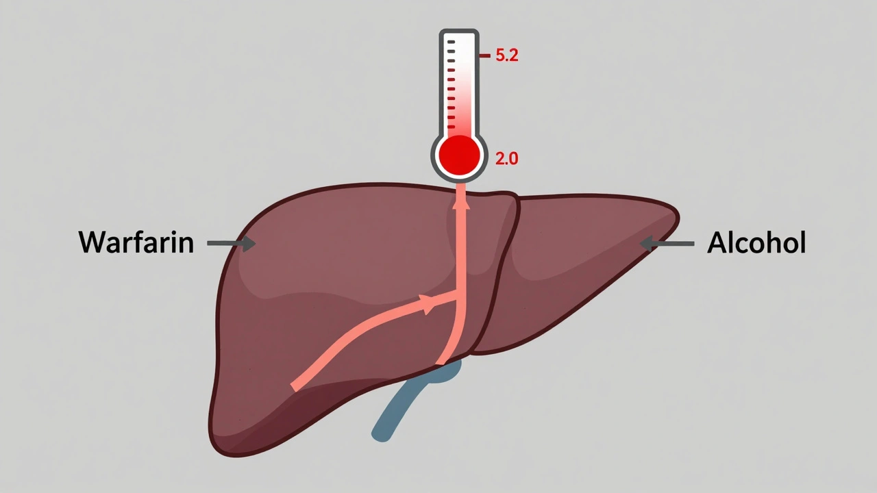 Alcohol and Blood Thinners: What You Need to Know About Bleeding Risk and INR Changes