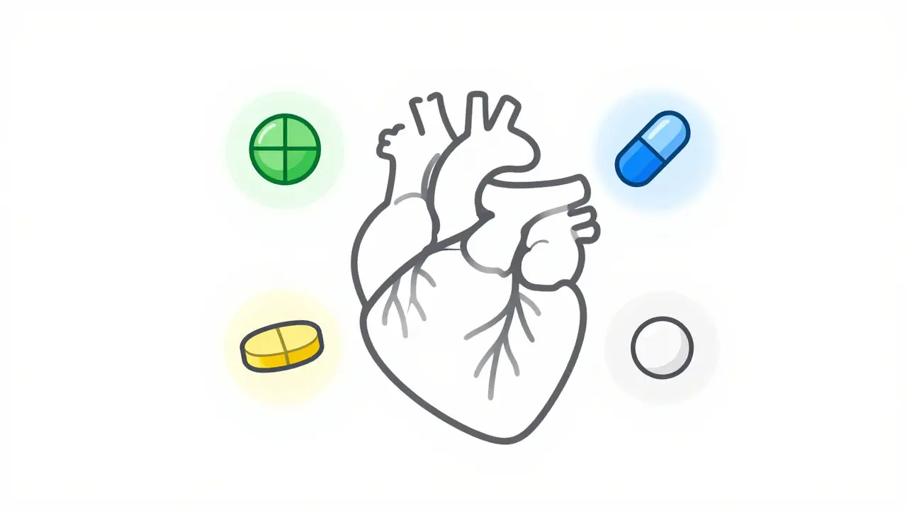 Heart Failure Medications: ACEIs, ARNI, Beta Blockers, and Diuretics Explained