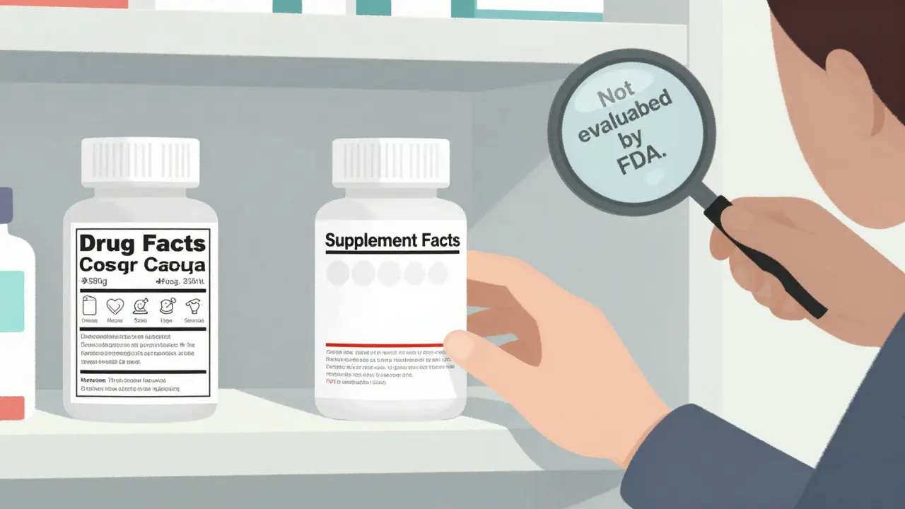 OTC Vitamins and Supplements: What the Drug Facts Label Doesn't Tell You