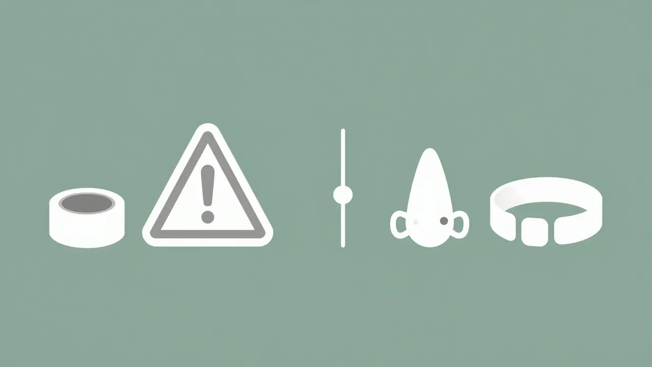 Tape versus safe sleep aids like nasal strips
